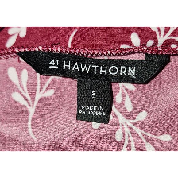 41 Hawthorn Red V-neck tank top Size S - Picture 5 of 7